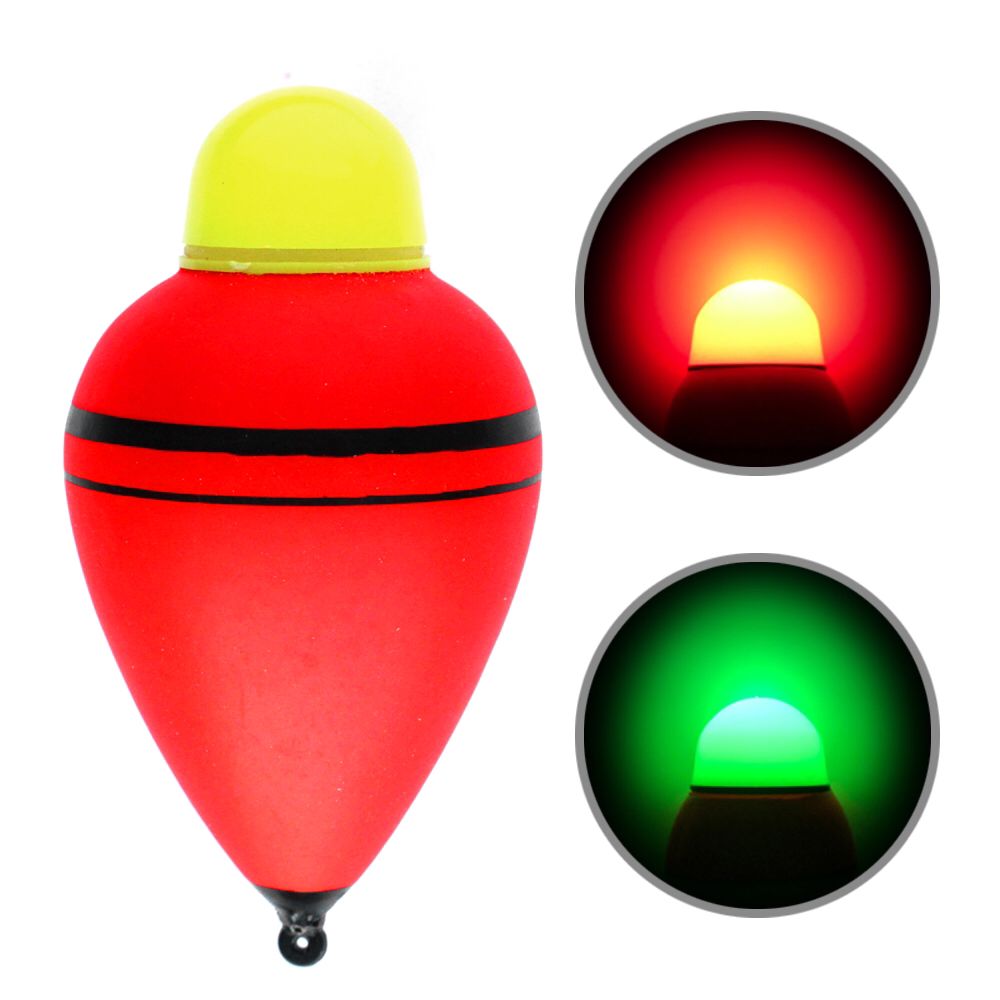 2 X50/ 70/90g Night Glowing Squid Float Luminous Bobber Electronic Float Fishing Tackle - Bait Tackle Direct