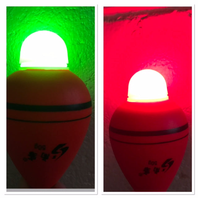 2 X50/ 70/90g Night Glowing Squid Float Luminous Bobber Electronic Float Fishing Tackle - Bait Tackle Direct