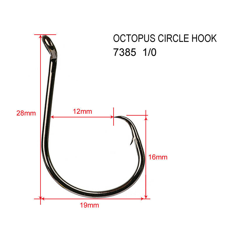 Special Offer Chemically Sharpened Octopus Circle Fishing Hooks.Fishing Tackle - Bait Tackle Direct